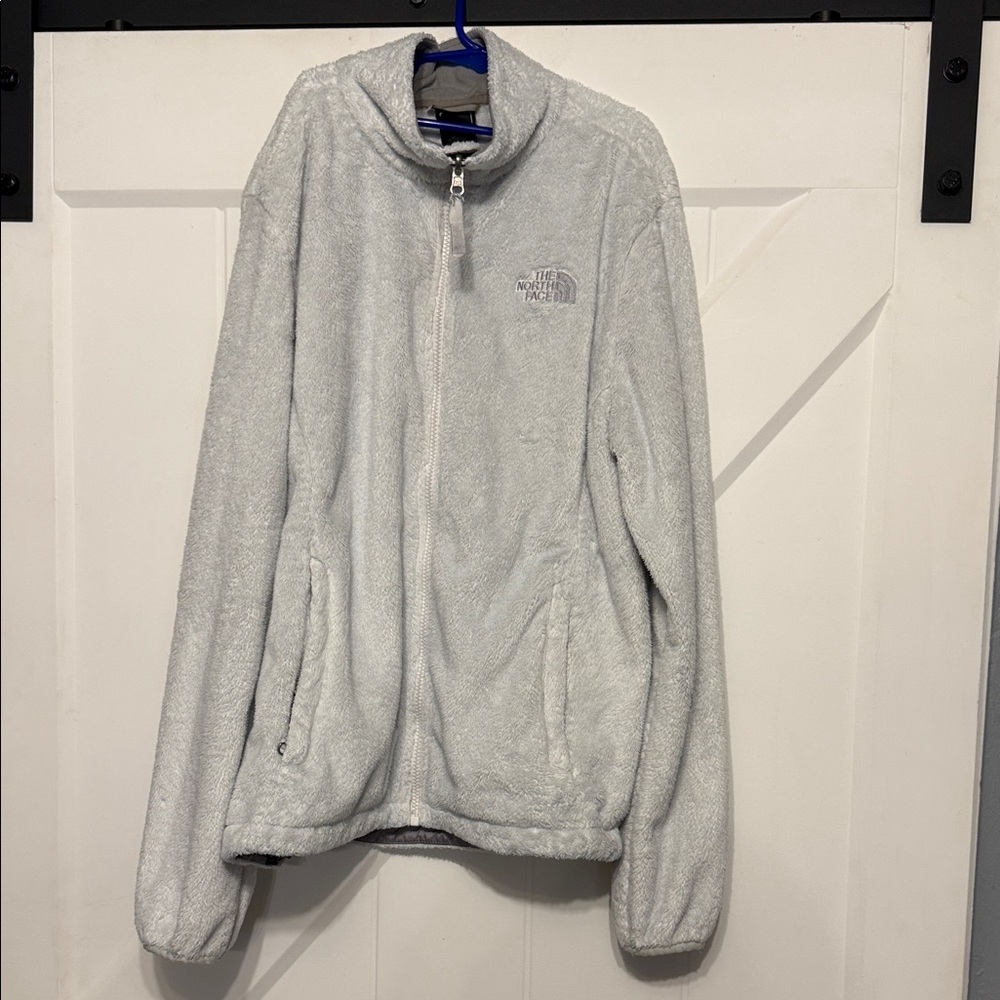 The North Face Light Gray Fleece Jacket